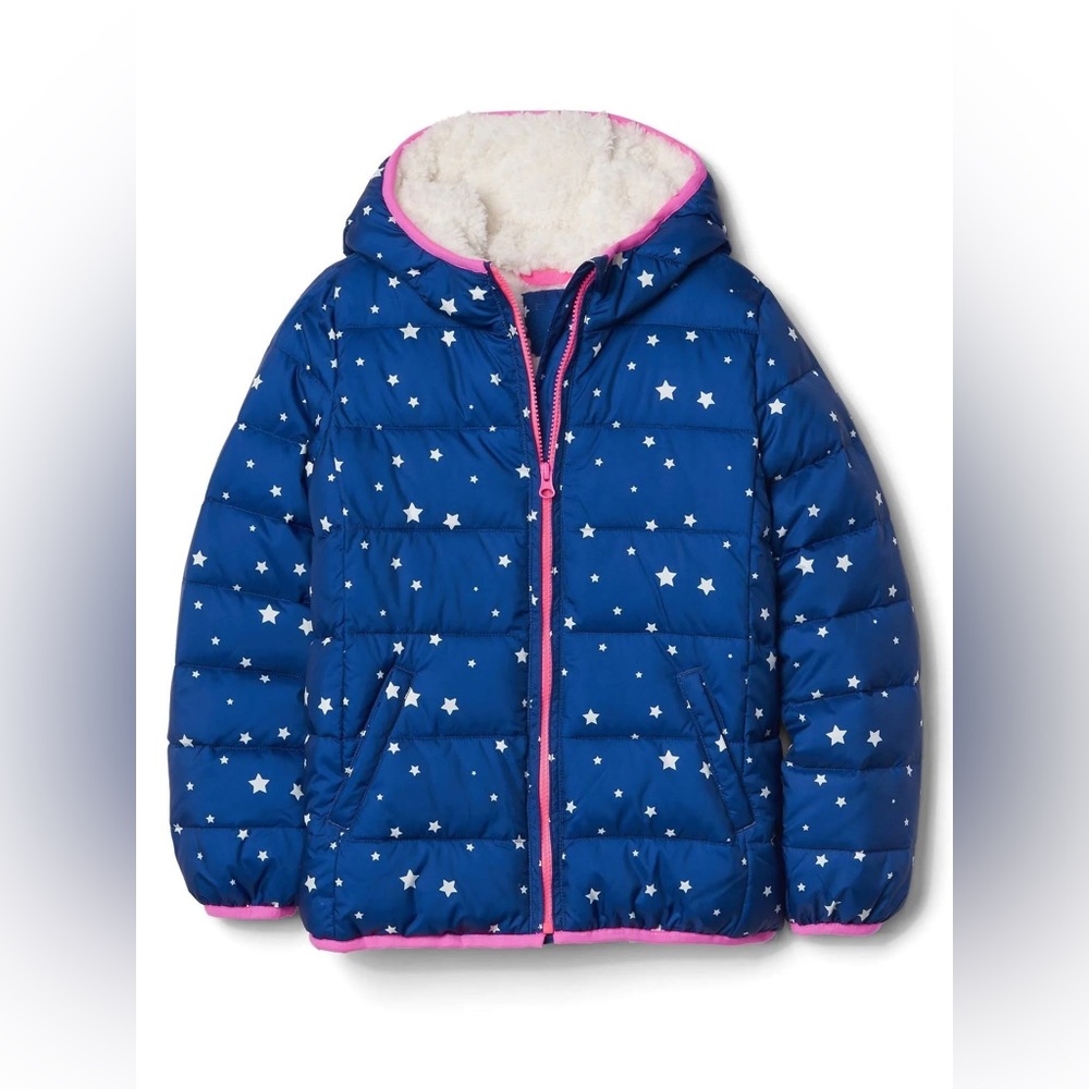 Gap winter coat - fleece lined super cute size xs